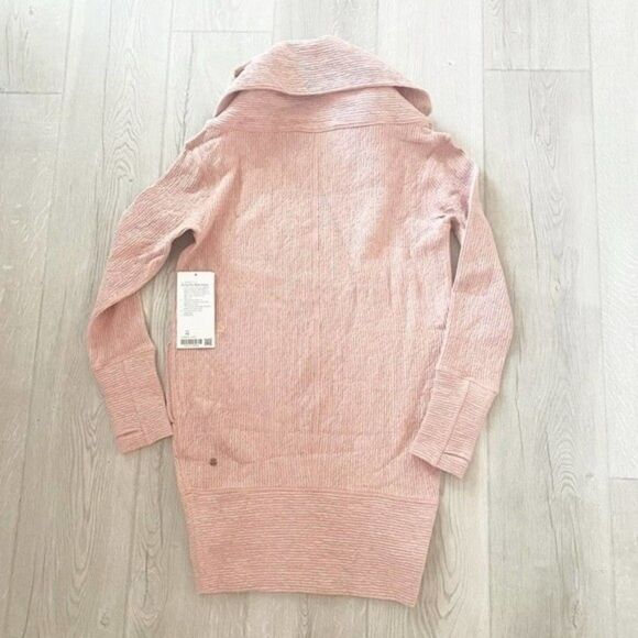 Lululemon Along The Way Knit Sweater Slouchy Dress Cowl Neck - Picture 5 of 7